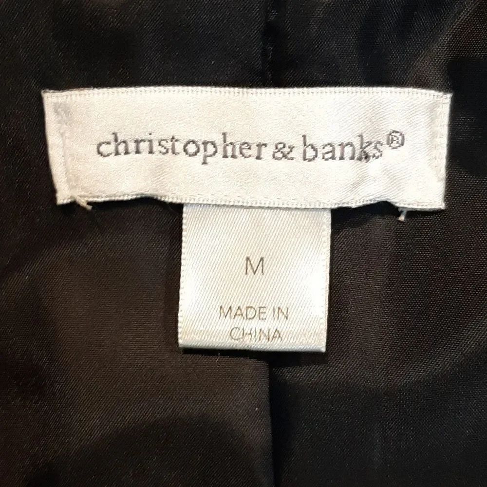 Christopher & Banks Black Suit Jacket - Picture 3 of 9